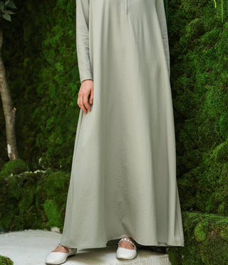 Soft Linen Basic Shawyah - Pastel Green