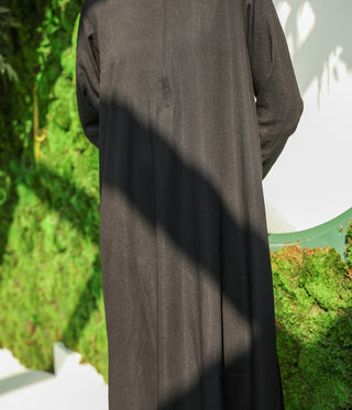 Soft Linen Basic Shawyah - Black