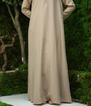 Soft Linen Basic Shawyah - Pastel Sand