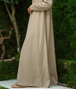 Soft Linen Basic Shawyah - Pastel Sand