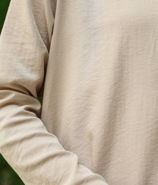 Soft Linen Basic Shawyah - Pastel Sand