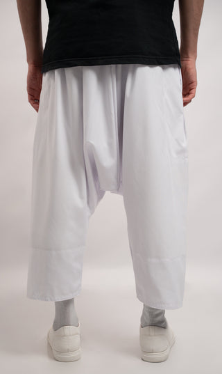 Ksandri Baggy Pants - White