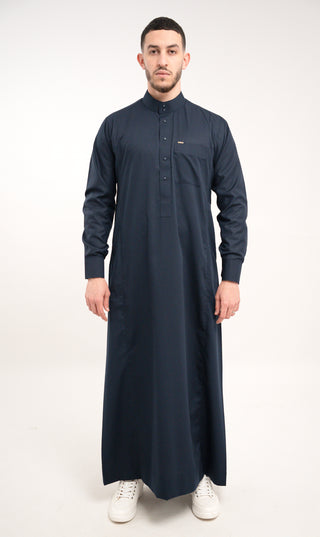 Chino Saudi Qamis - Navy N.