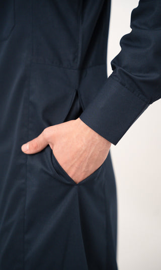 Chino Saudi Qamis - Navy N.