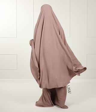 Hip Khimar Stretch Arrzha - Bleu Gray