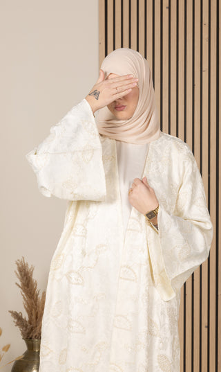 Jacquard-Kimono-Set im Barockstil – Sarah
