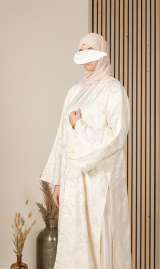 Jacquard-Kimono-Set im Barockstil – Sarah