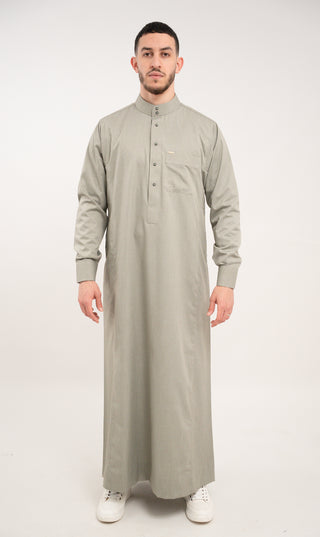 Chino Saudi Qamis - Grey N