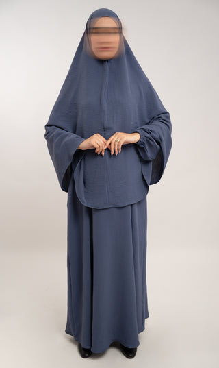 A-lijn Puff Jazz Abaya R - Palmeraie