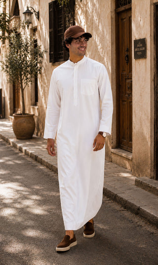 Qamis IND24 by Q4him - Cream