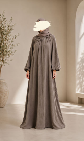 Soft Cotton Abaya Tifrah