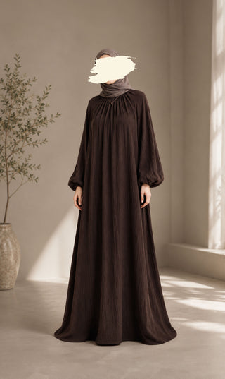 Soft Cotton Abaya Tifrah