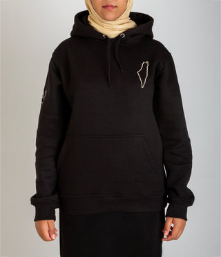 Pray for Palestine Hoodie - Black