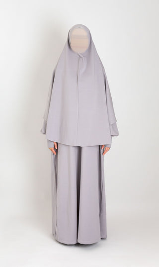 Kaiteki Abaya Set - Stone