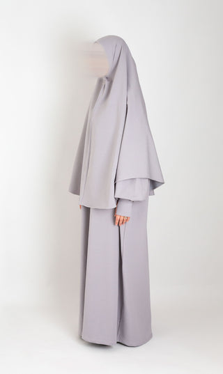 Kaiteki Abaya Set - Stone