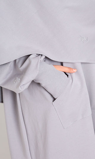 Kaiteki Abaya Set - Stone