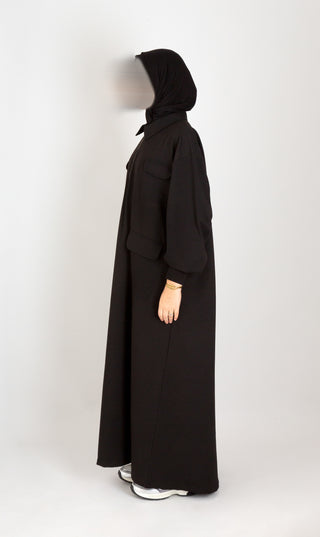 Utility Dress Qalqiya - Black