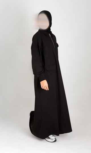 Utility Dress Qalqiya - Black