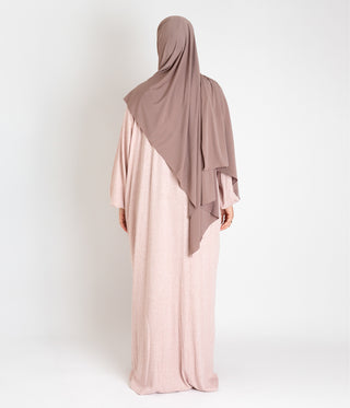 Polosy VISCOSE Corduroy - Soft Pink