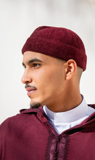 Stretchable Hat - Bordeaux