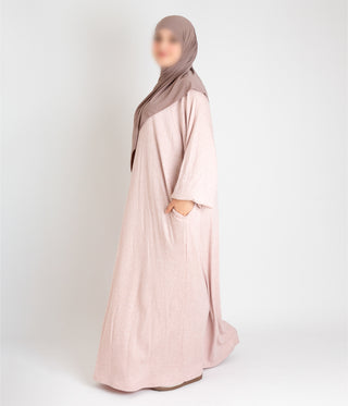 Polosy VISCOSE Corduroy - Soft Pink