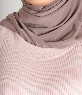 Polosy VISCOSE Corduroy - Soft Pink