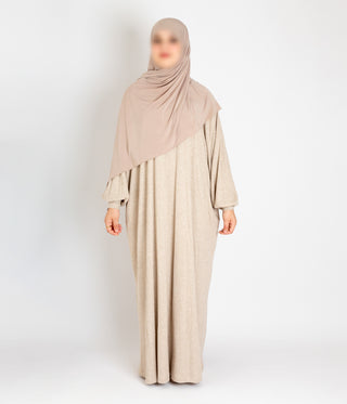 Polosy VISCOSE Corduroy - Sandy Taupe