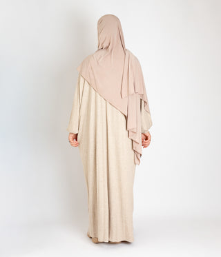 Polosy VISCOSE Corduroy - Sandy Taupe