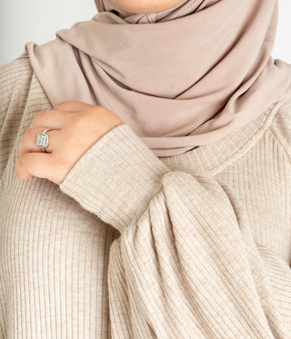 Polosy VISCOSE Corduroy - Sandy Taupe