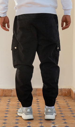 Jassim Chino Cotton - Black