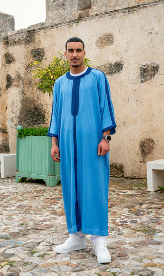 Al-Amir Royale Kandora - Jeans Blue