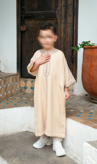 Qandora Al-Amir Jungen - Zartes Beige