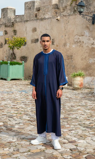 Al-Amir Royale Kandora - Navy I King Blue