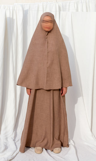3baya Essential + Hijab - Pure Taupe