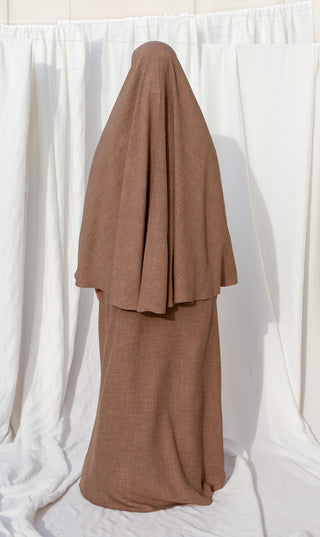 3baya Essential + Hijab - Pure Taupe
