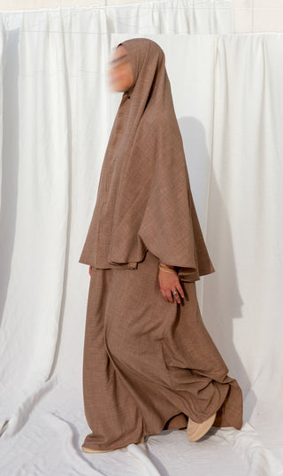 3baya Essential + Hijab - Pure Taupe