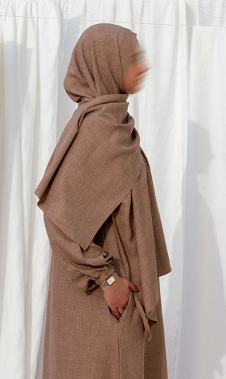 3baya Essential + Hijab - Pure Taupe