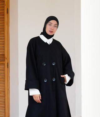 IYSI mantel HEBA black - Modest Couture