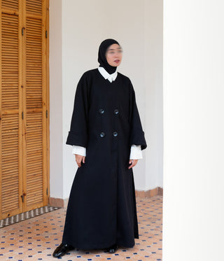 IYSI mantel HEBA black - Modest Couture