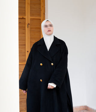 IYSI mantel ADA black - Modest Couture