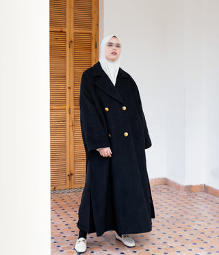 IYSI mantel ADA black - Modest Couture