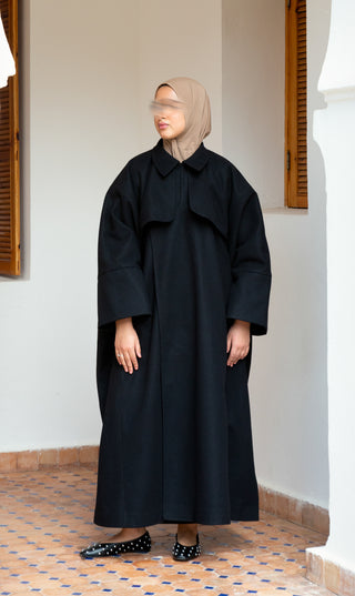 IYSI mantel ADARA black- Modest Couture