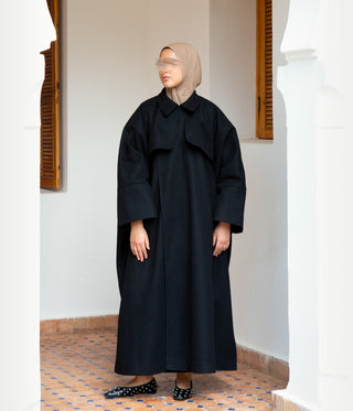 IYSI mantel ADARA black- Modest Couture