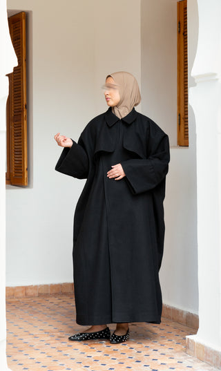 IYSI mantel ADARA black- Modest Couture