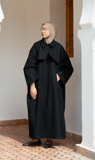 IYSI mantel ADARA black- Modest Couture