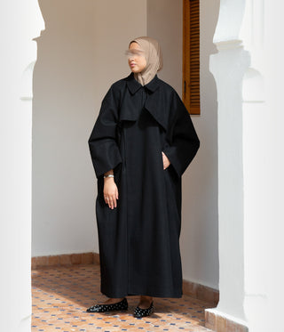 IYSI mantel ADARA black- Modest Couture