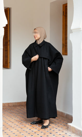 IYSI mantel ADARA black- Modest Couture