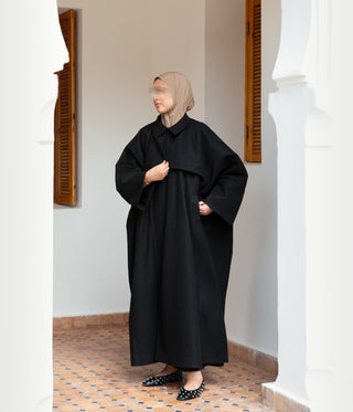 IYSI mantel ADARA black- Modest Couture