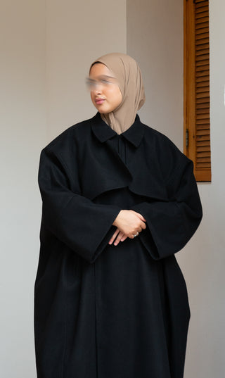 IYSI mantel ADARA black- Modest Couture