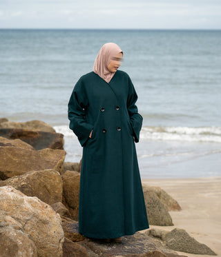 IYSI mantel HEBA azure - Modest Couture